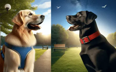 Plutôt choisir un collier ou harnais pour votre chien ?