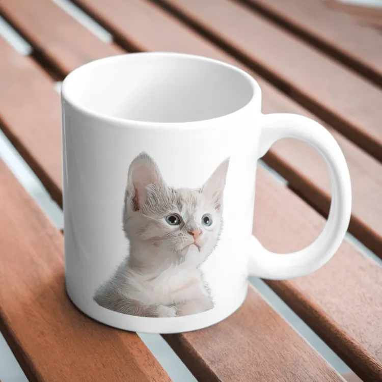 Mug Personnalisé Chat