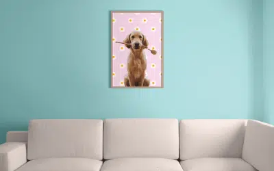 Créez un cadre chien personnalisé pour immortaliser votre fidèle compagnon