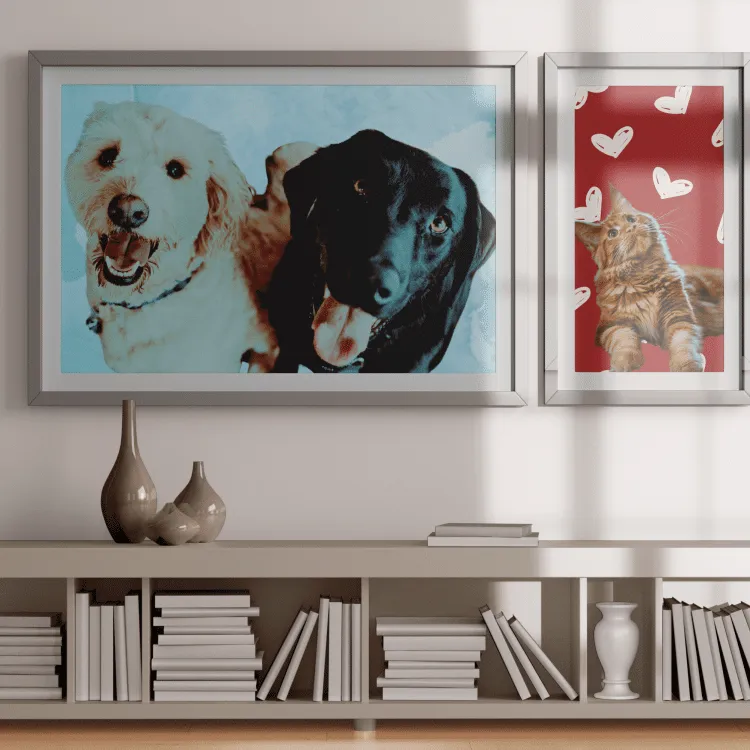Portraits pour animaux personnalisés