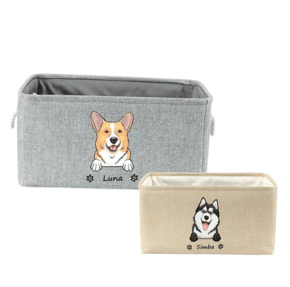 sac à jouet chien personnalisé