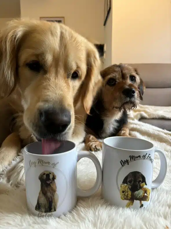 Mug chien personnalisé Baloo Forrest