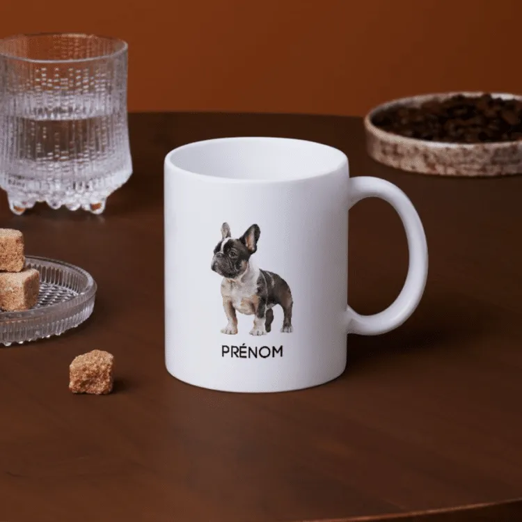 Mug personnalisé bouledogue français