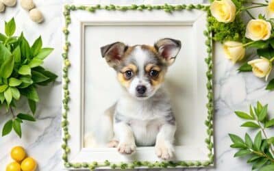 Un cadre personnalisé pour chien