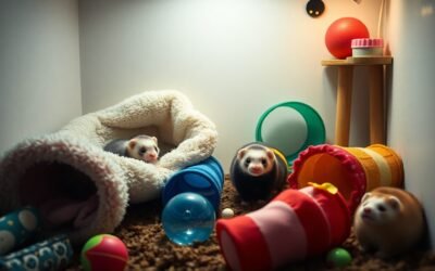 Accessoires pour furet – les indispensables pour son confort et son jeu