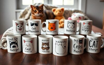 Top 10 des mugs personnalisés pour amoureux des chats