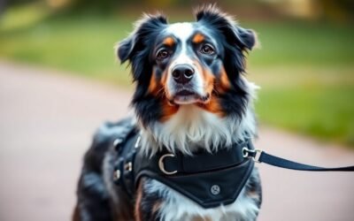 Quel harnais pour chien berger australien ?